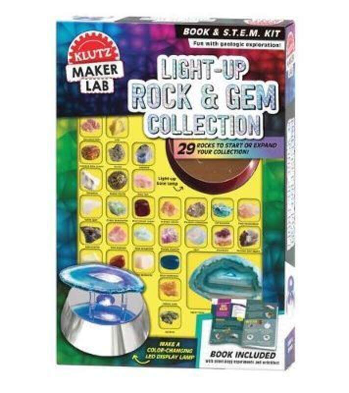 

Light-Up Rock & GEM Collection (Klutz Maker Labs).paperback,By :Klutz Press