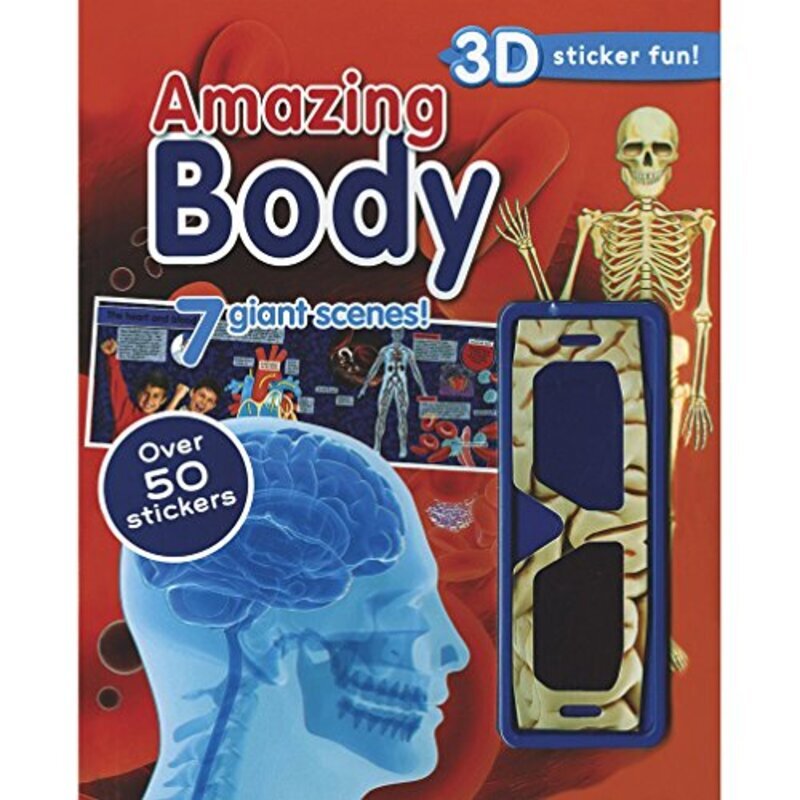 Amazing Body 3d Sticker Scene, Paperback Book, By: Parragon Book Service Ltd