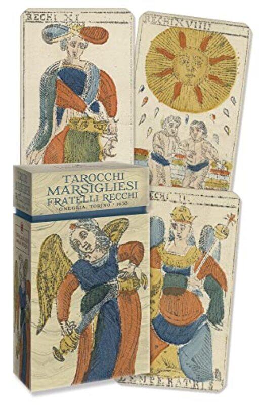 

Tarocchi Marsigliesi Fratelli Recchi By Scarabeo Lo - Hardcover