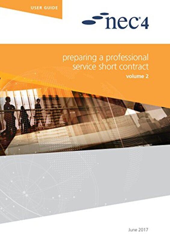 

Nec4 Preparing A Professional Service Contract by NEC NEC-Paperback