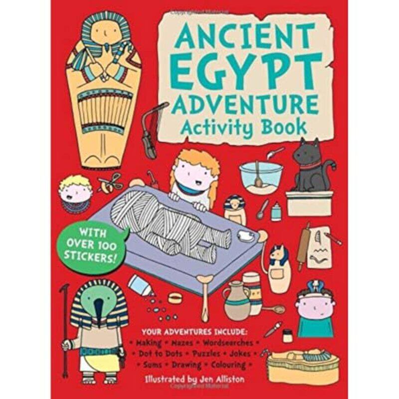 

Ancient Egypt Adventure Activity Book by Jen Alliston-Paperback