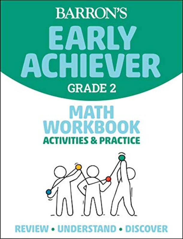 Barron Early Achiever: Grade 2 Math Workbook Activities & Practice Paperback by Barrons Educational Series