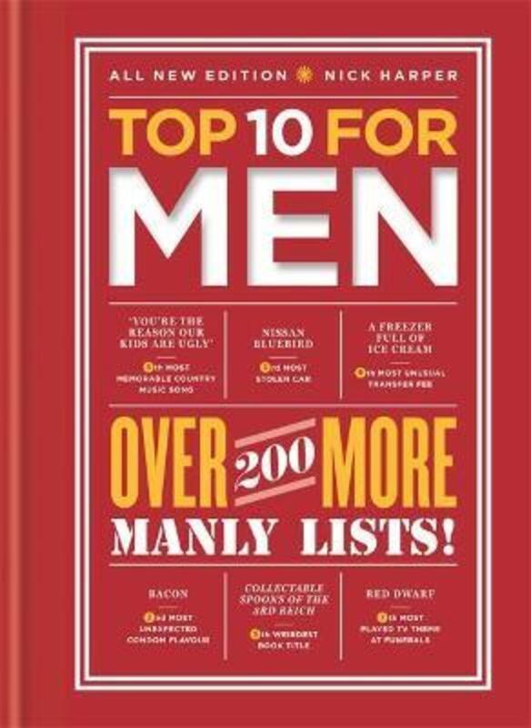 Top 10 for Men: over 200 more manly lists!.Hardcover,By :Nick Harper