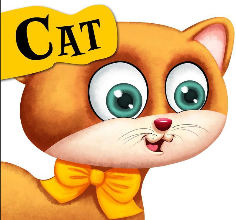 Cat: Cutout Book, Hardcover Book, By: Om Books Editorial Team