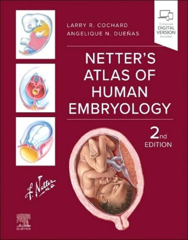 

Netters Atlas Of Human Embryology by Larry R (The Feinberg School of Medicine, Northwestern University, Chicago, IL, USA) CochardAngelique N Duenas-Pa