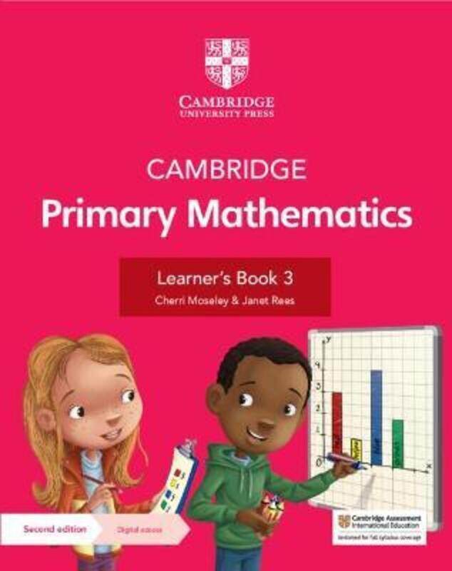 

Cambridge Primary Mathematics Learner's Book 3 with Digital Access (1 Year), Paperback Book, By: Cherri Moseley