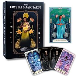 The Crystal Magic Tarot: Manifest your dreams with the power of crystals and wisdom of tarot , Paperback by Ward, Kerry - Gregory, Clare