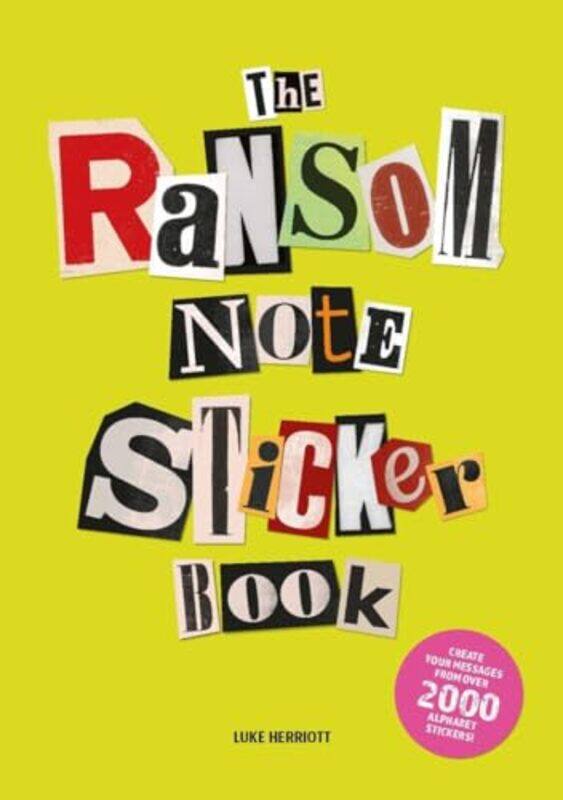 

Ransom Note Sticker Book By Luke Herriott - Paperback