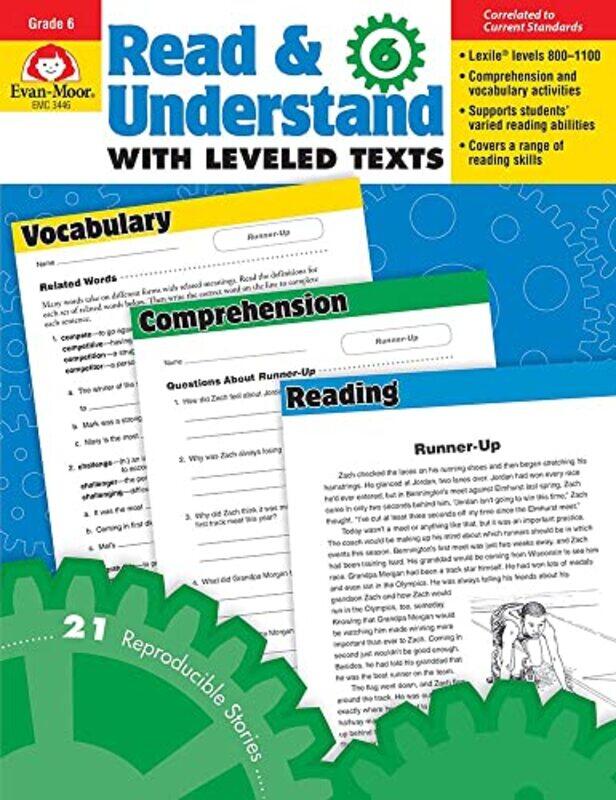 

Read And Understand With Leveled Texts Grade 6 Teacher Resource by Evan-Moor Corporation Paperback