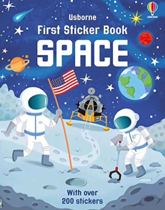 

First Sticker Book Space by Dominic PettmanEugene Thacker-Paperback