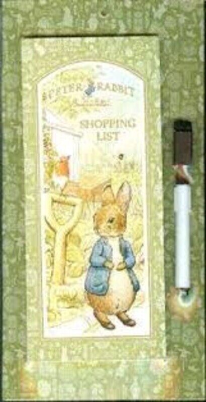 

MAGNETIC SHOPPING PLANNER - BEATRIX POTTER GARDEN, By: Robert Frederick