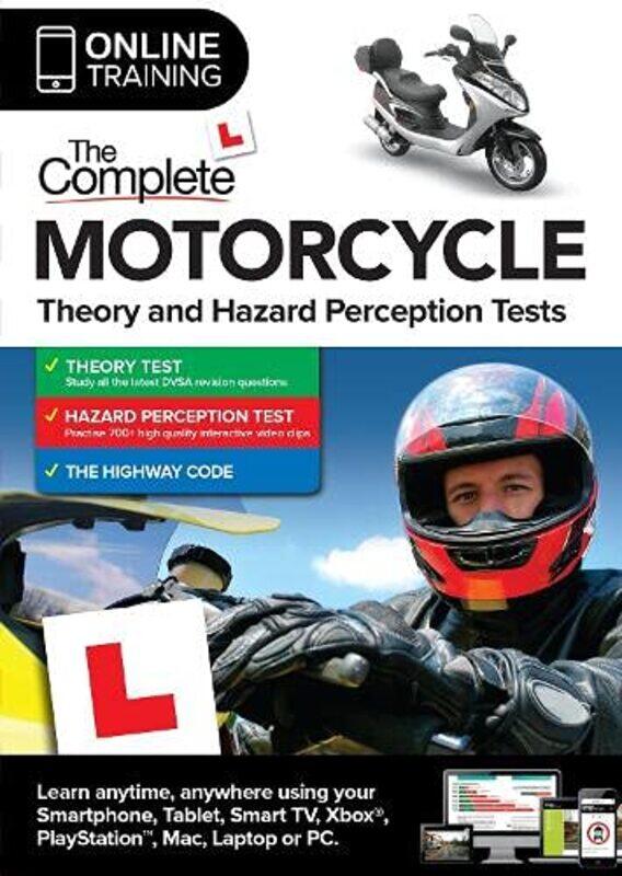 

The Complete Motorcycle Theory & Hazard Perception Test Online Subscription by Annie Sechao-Paperback