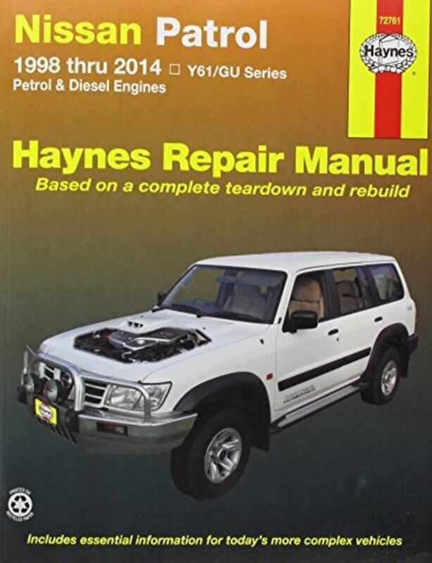 

Nissan Patrol (Aus): 98-14 , Paperback by Haynes