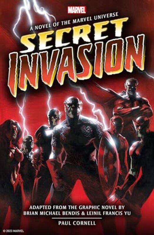 

Marvels Secret Invasion Prose Novel by Paul Cornell-Hardcover