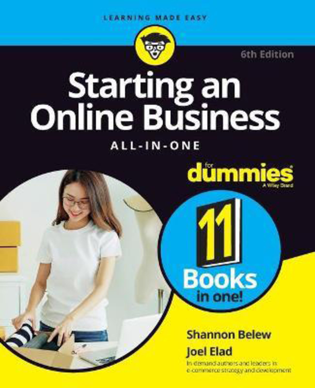 Starting an Online Business All-in-One For Dummies, Paperback Book, By: Shannon Belew
