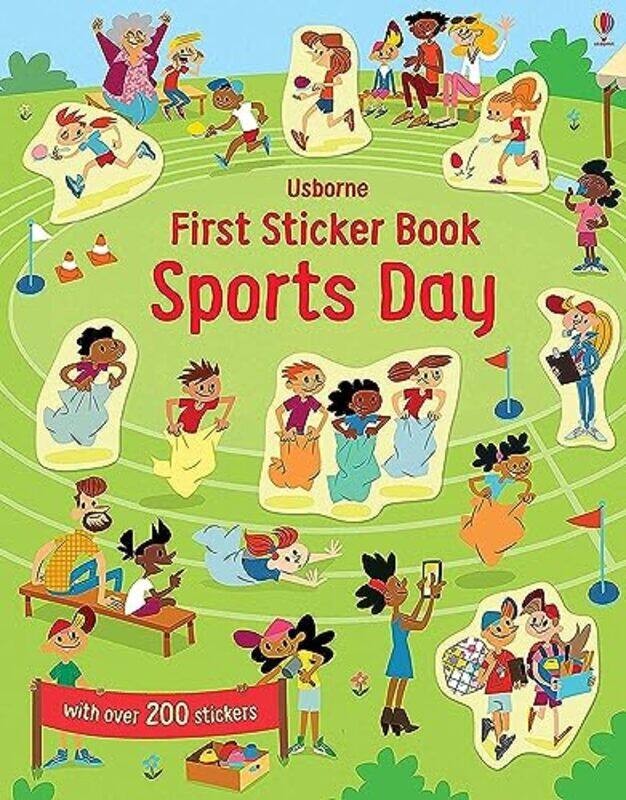 

First Sticker Book Sports Day , Paperback by Greenwell, Jessica - Longcroft, Sean