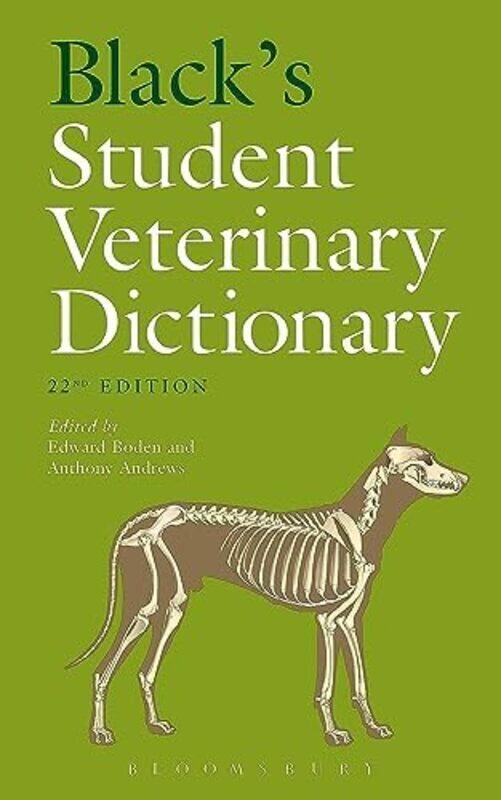 

Blacks Student Veterinary Dictionary,Paperback by Dr Edward Boden, MBE, HonAssocRCVS, MRPharmS