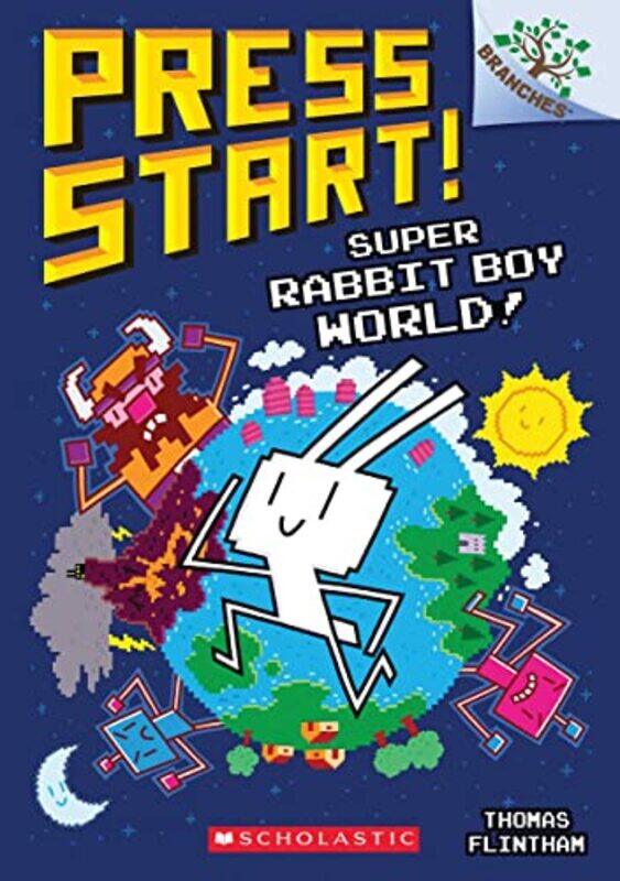 

Super Rabbit Boy World!: A Branches Book (Press Start! #12) , Paperback by Thomas Flintham