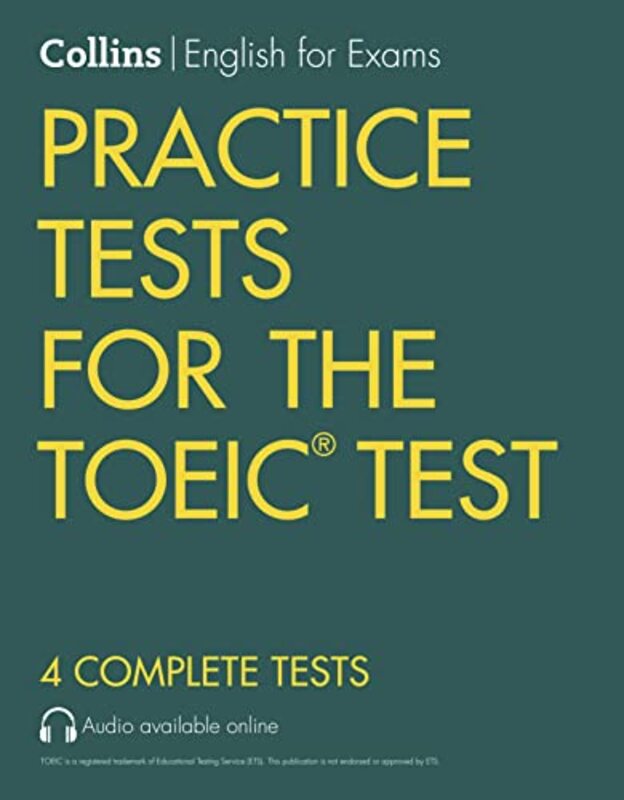 Practice Tests for the TOEIC Test (Collins English for the TOEIC Test) , Paperback by Collins