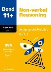 Bond 11+: Bond 11+ Non-verbal Reasoning Assessment Practice 9-10 Years Book 1 by Andrew Baines -Other Book Format