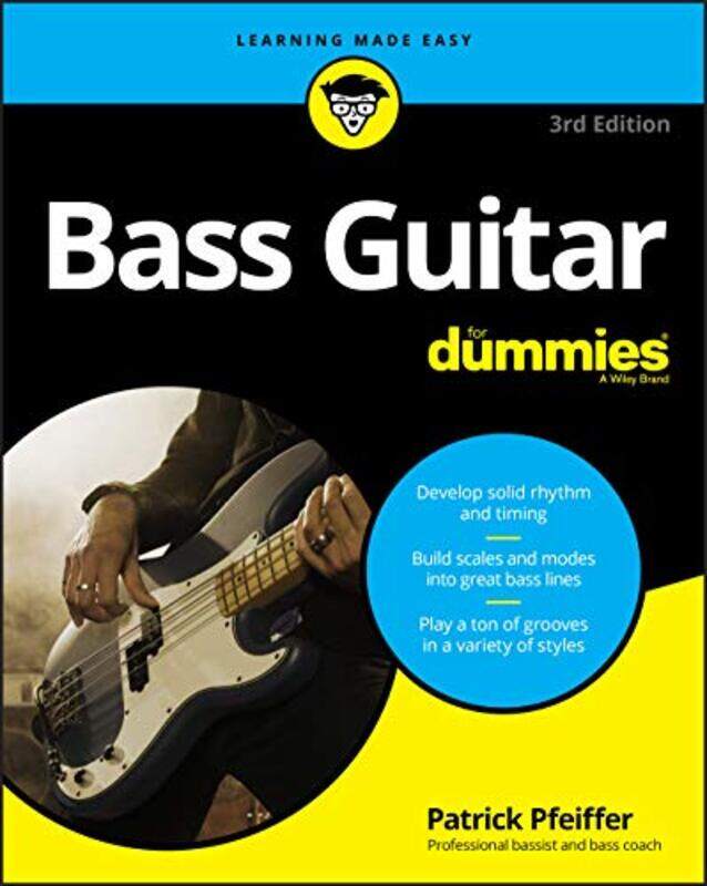 

Bass Guitar For Dummies by Patrick Pfeiffer-Paperback