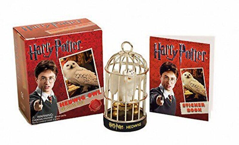 

Harry Potter Hedwig Owl Kit and Sticker Book (Running Press Miniature Edition), Paperback Book