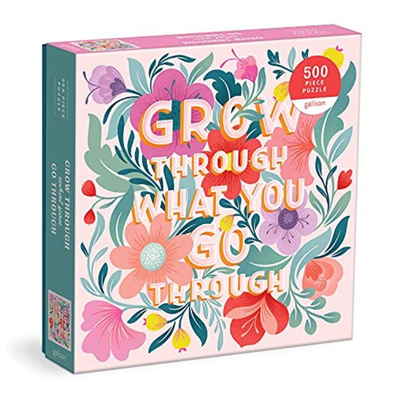 

Puz 500 Grow Through What You Go Through by Galison, Gia Graham , Paperback