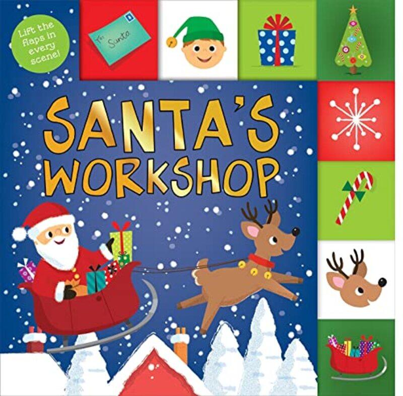 

Lifttheflap Tab Santas Workshop Lifttheflap Tab Books by Roger Priddy-Paperback
