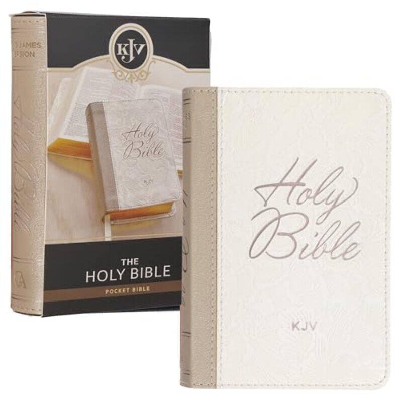 

Kjv Bible Pocket Faux Leather White by Christian Art Gifts - Paperback