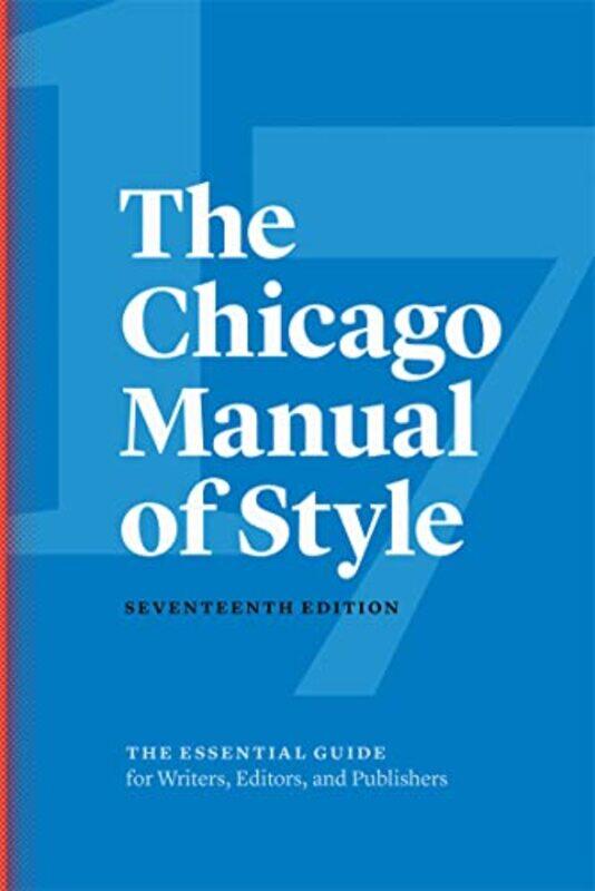 

The Chicago Manual of Style by University of Chicago Press Hardcover