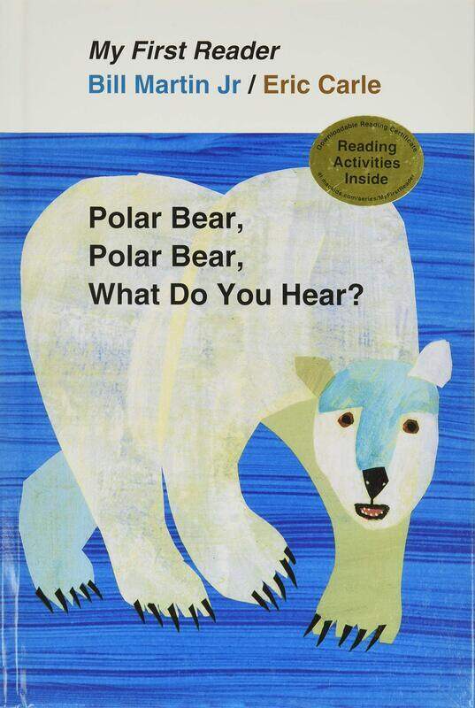 

Polar Bear, Polar Bear, What Do You Hear My First Reader, Hardcover Book, By: Bill Martin