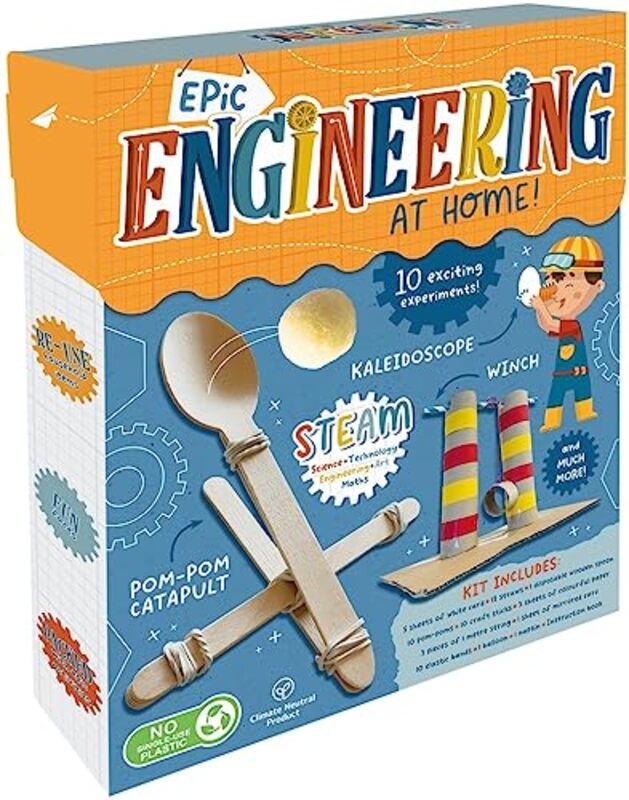 Epic Engineering At Home by Igloo Books-Paperback