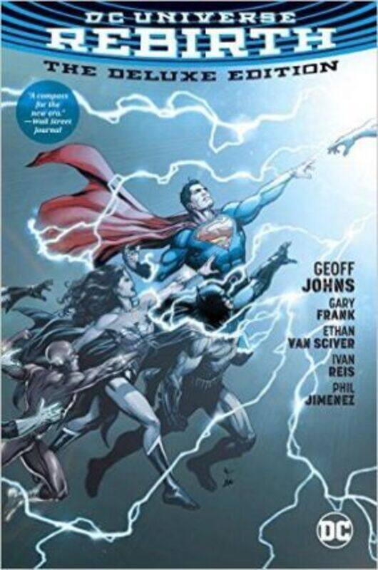 

DC Universe: Rebirth Deluxe Edition, Hardcover Book, By: Geoff Johns