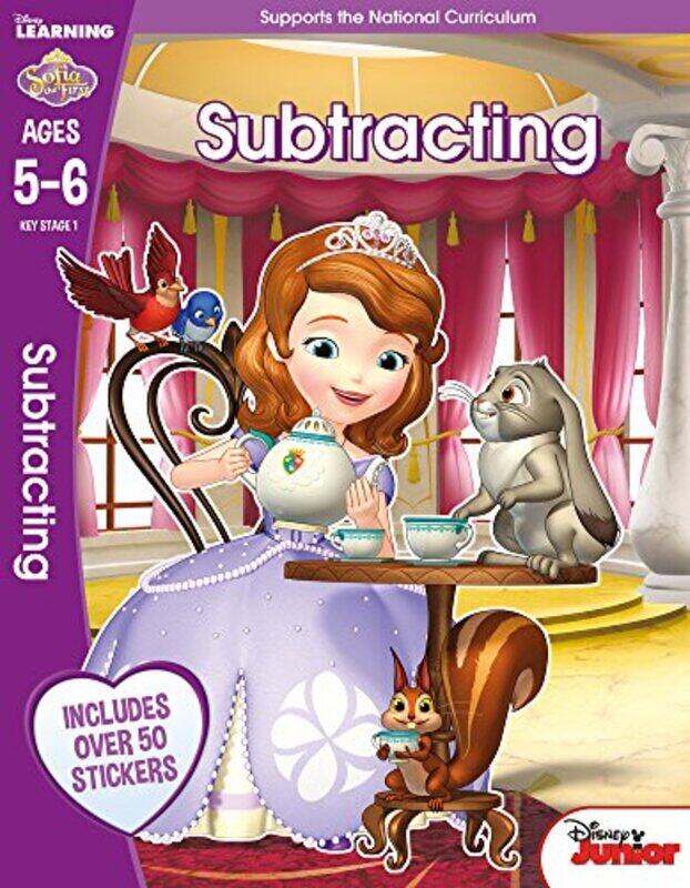 

Sofia the First - Subtracting, Ages 5-6 (Disney Learning), Paperback Book, By: no author