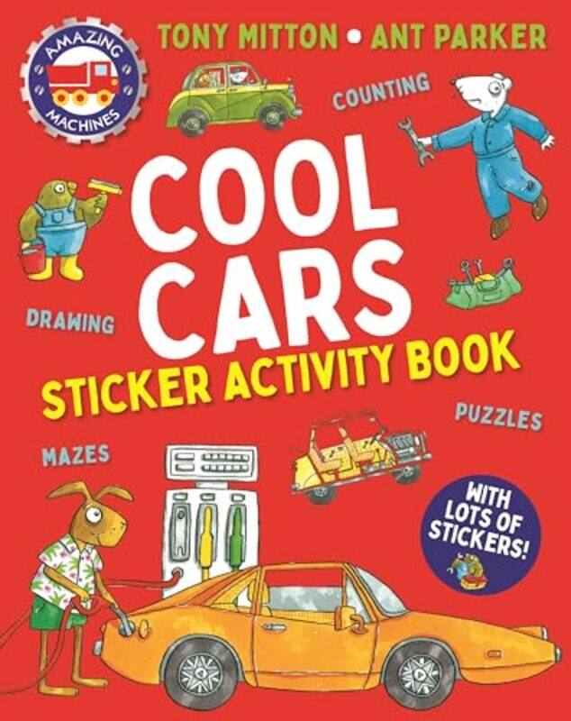 

Amazing Machines Cool Cars Activity Bk By Mitton Tony - Paperback