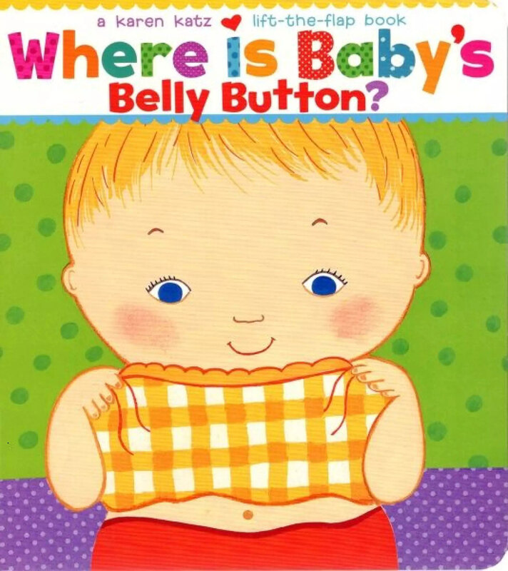

Where Is Baby's Belly Button, Board Book, By: Karen Katz