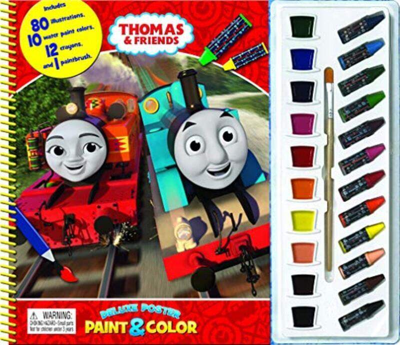 

THOMAS DELUXE POSTER PAINT & COLOR , Paperback by Phidal Publishing
