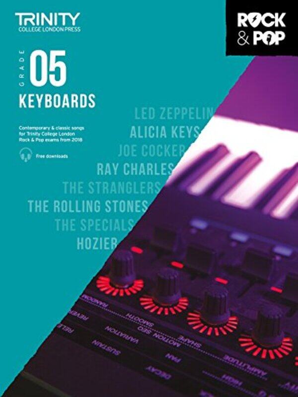 

Trinity College London Rock & Pop 2018 Keyboards Grade 5 -Paperback