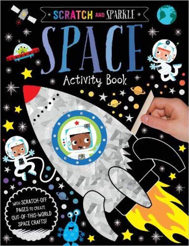 

Scratch and Sparkle Space Activity Book -Paperback