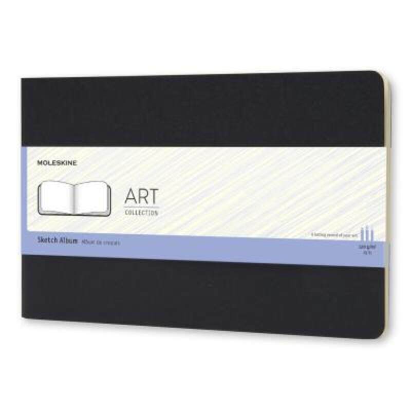 

Moleskine Large Art Plus Cahier Sketch Album Black.paperback,By :Moleskine