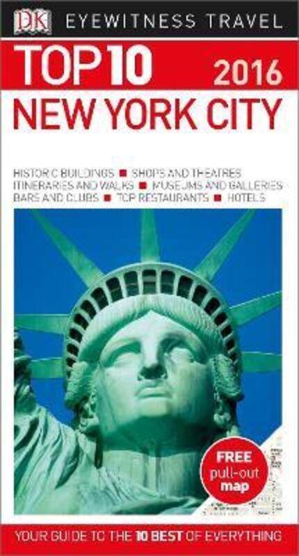 

DK Eyewitness Top 10 Travel Guide: New York City.paperback,By :Collectif