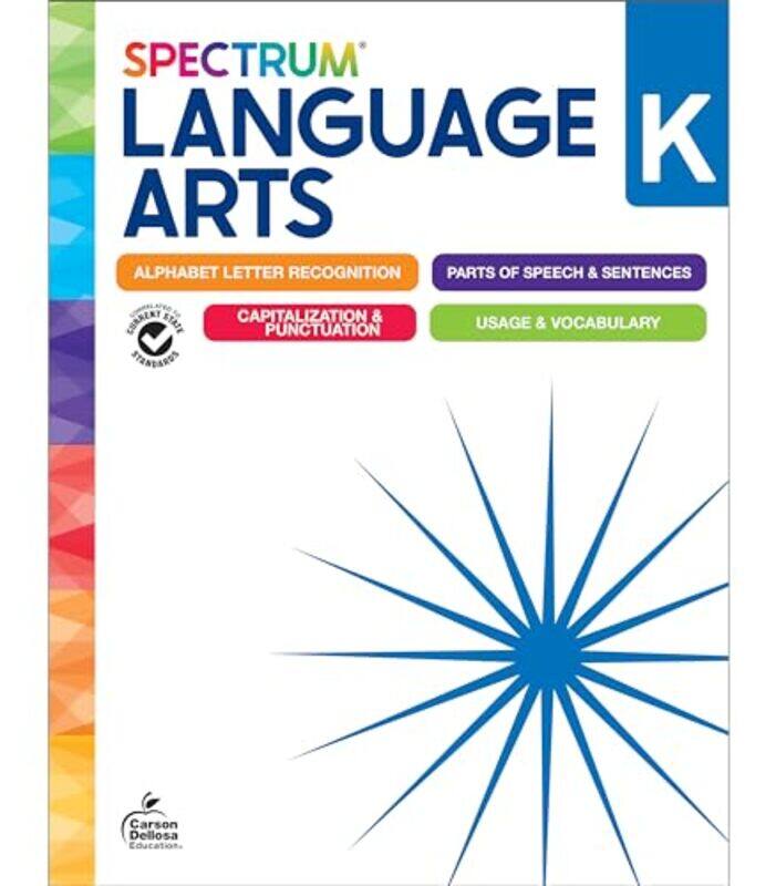 

Spectrum Language Arts Workbook Grade K by Spectrum-Paperback