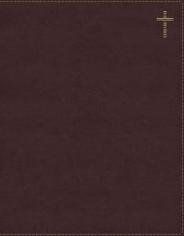 NIV, Journal the Word Bible, Double-Column, Leathersoft, Brown, Red Letter, Comfort Print: Reflect,.paperback,By :Zondervan