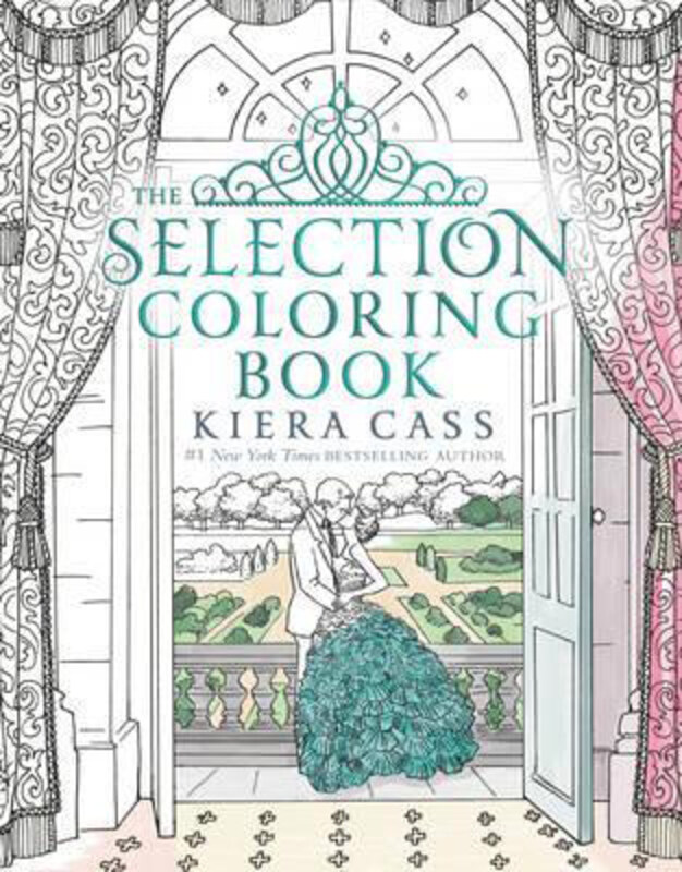 

The Selection Coloring Book, Paperback Book, By: Kiera Cass