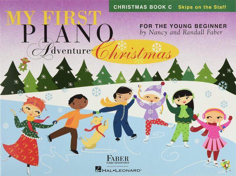 

My First Piano Adventure - Christmas (Book C - Skips On the Staff), Paperback Book, By: Nancy Faber