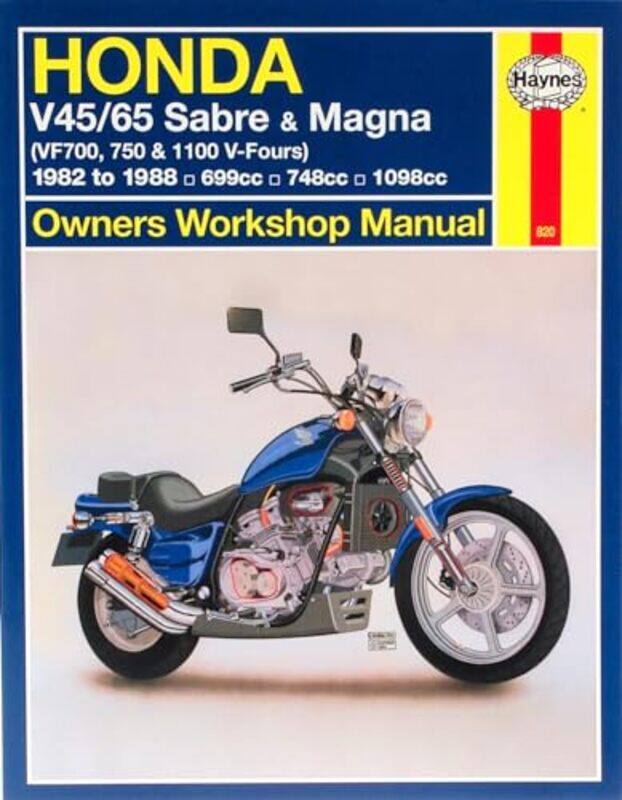 

Honda V4565 Sabre & Magna 82 88 Haynes Repair Manual by Hannah WilsonSamara Hardy-Paperback