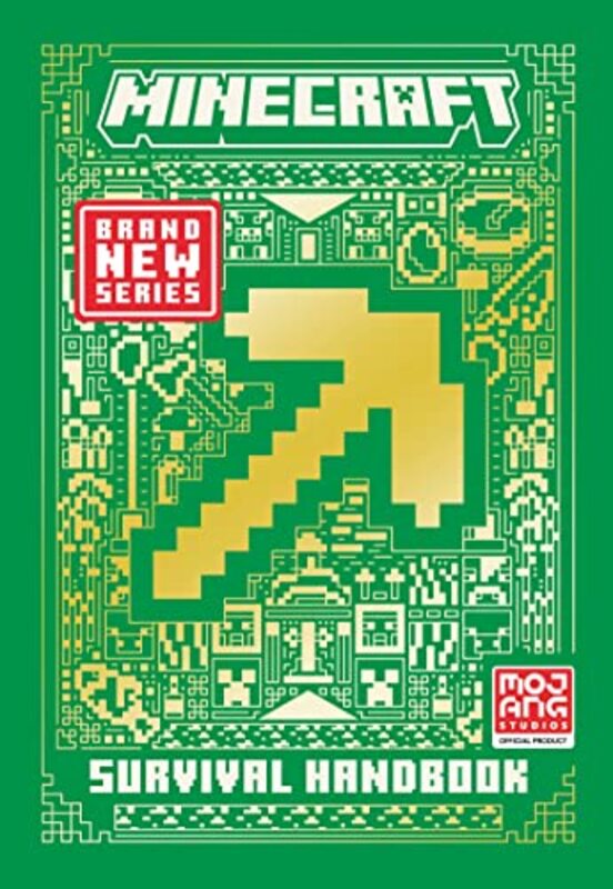 All New Official Minecraft Survival Handbook,Hardcover by Mojang AB