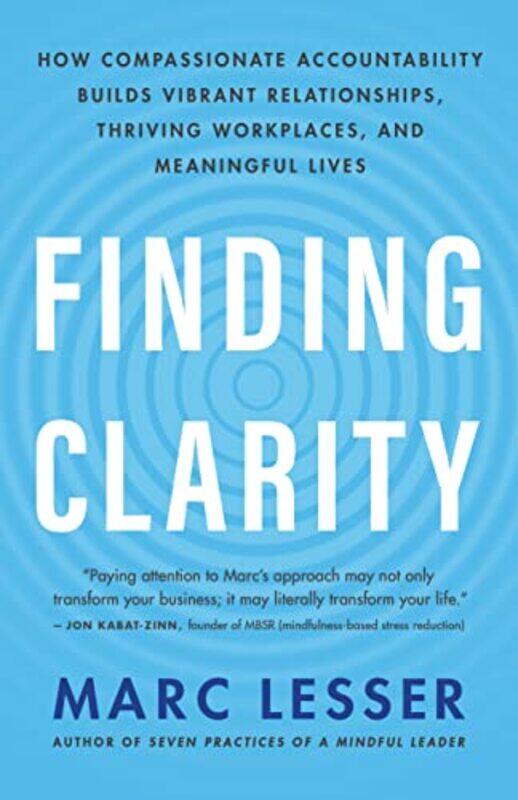 

Finding Clarity By Lesser Marc - Paperback