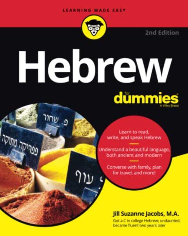 

Hebrew For Dummies by Jill Suzanne Jacobs-Paperback