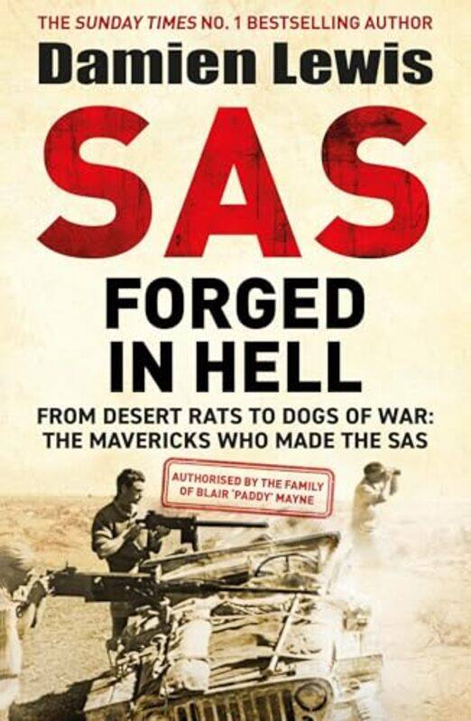 

SAS Forged in Hell by Damien Lewis-Paperback